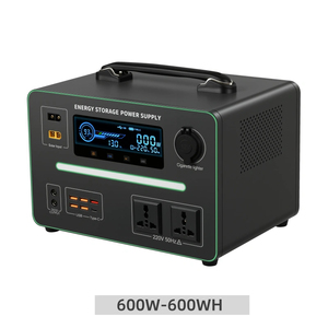 Station d'alimentation extérieure 600Wh, générateur solaire 600W avec ports USB-C et allume-cigare - Product Image 3