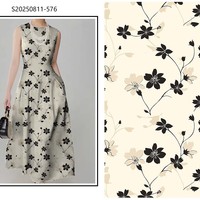 Tissu de danse Pipa en rayonne viscose 100% imprimé numériquement, de qualité supérieure et à prix abordable, pour robes