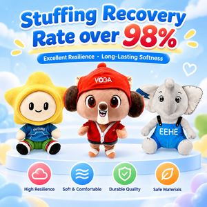 Juguetes de Peluche Personalizados con Diseño Propio, Muñecos de Personajes de Alta Precisión, Fábrica OEM ODM para Marcas y Eventos - Product Image 1