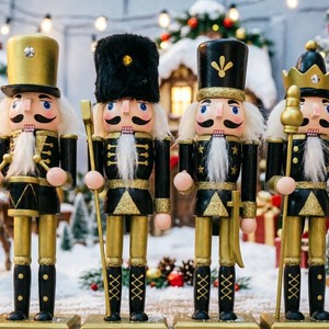 Figure Tabletop <b>Ornament</b> Home Decor <b>Wooden</b> Decorative <b>Wooden</b> Holiday Christmas <b>Ornaments</b> - Product Image 4