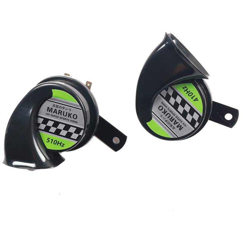 MARUKO HORN - Powerful 12V Dual Tone Snail Horn for Cars