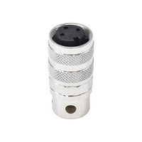 Vente en gros M16 connecteur de capteur circulaire étanche industriel M16 3 broches BNC prise femelle moulée en métal contrats d'alimentation en cuivre