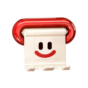 Support de brosse à dents créatif, rectangulaire, mural, sans perçage, support de rangement pour salle de bain, usage domestique, brosse à dents électrique, durable - Product Image 5