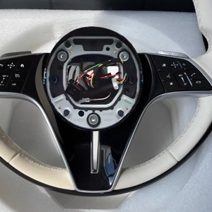 Volante de coche para <span class=keywords><strong>Mercedes</strong></span> <span class=keywords><strong>Benz</strong></span> <span class=keywords><strong>Maybach</strong></span> W167 W177 W190 W204 W205 W206 W213 W217 W222 a B C E S G V clase Cls Glc Gle Gls - Product Image 3