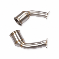 Sistema de Escape de Alto Flujo para Audi RS4 RS5 2.9T B9 2017-2019, Tubo de Escape SS304, Kit de Mejora de Potencia para Carreras, Tuning de Primera Calidad