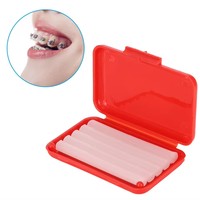 Bandes de cire orthodontique de qualité alimentaire pour soulager les irritations des brackets