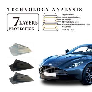 <span class=keywords><strong>Film</strong></span> teinté pour vitres <span class=keywords><strong>de</strong></span> voiture 15% anti-UV, pare-soleil, nano-céramique, isolation thermique, <span class=keywords><strong>film</strong></span> teinté pour vitres <span class=keywords><strong>de</strong></span> voiture, <span class=keywords><strong>film</strong></span> pare-brise - Product Image 6