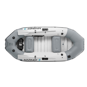 Inflatable fishing boat pvc material rowing boat 2 people rib boat