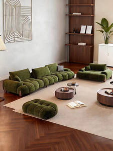 Fang Green - Sillón Grande de Estilo Medieval Francés para Sala de Estar, con Respaldo Ajustable y Relleno de Esponja, Modelo 519 - Product Image 2