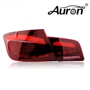 Feux arrière LED AURON pour Série 5 F10 F18 2011-2017, lentille transparente, 12V, mise à niveau retrofit, nouveau clignotant de conduite - Product Image 1
