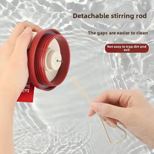 Taza Mezcladora Automática de Acero Inoxidable de 500 ml, Antiderrames, para Café y Leche, Portátil, para Oficina, Negocios, con Carga Tipo C - Product Image 4