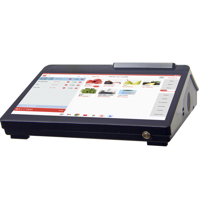 Factory Direct All-in-One Retail POS System 11.6/12.5 Inch Desktop A12N Android Win NFC LED/VFD 5 Inch 2nd Display Free Software