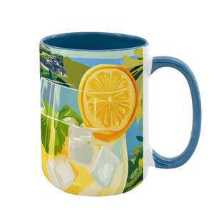 Grande tasse en grès coloré de 15oz avec image personnalisée et design moderne lavable au lave-vaisselle et au micro-ondes stocké fabriqué aux États-Unis pour les cadeaux promotionnels d'affaires - Product Image 4