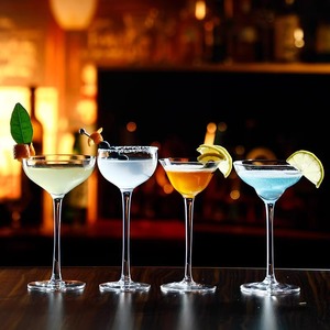 Copas de Cóctel de <span class=keywords><strong>Moda</strong></span> al por Mayor, Copa Transparente para Margarita, Copa de Vino de Alta Calidad, Copa para Beber Jugo - Product Image 4