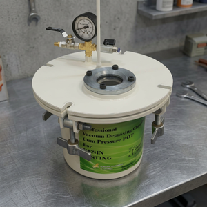Meditech BHFPFP06 Conteneur d'alimentation basse pression de 22 litres avec agitateur pneumatique et pompe efficace 230V - Product Image 4