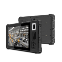 Tablette robuste Android 8 pouces 8 Go + 128 Go Lecteur de codes-barres Tablette PC industrielle extérieure étanche IP68