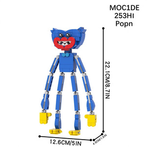 Blocs de construction chinois MOC Série Créative Modèle de personnage <span class=keywords><strong>d</strong></span>'<span class=keywords><strong>anime</strong></span> Dieu du Shinobi Leonardo Donatello Michelangelo Raphael 40 pièces - Product Image 5