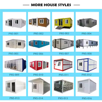 Villa de luxe préfabriquée de haute qualité extensible 20Ft 30Ft Container House et 40ft Casas Prefabricadas 4 Habitaciones Gray