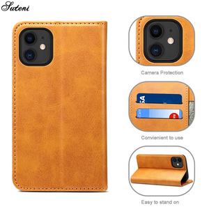 SUTENI accessoires de téléphone portable étuis pour iPhone13 Pro <span class=keywords><strong>Max</strong></span> étui à rabat en cuir avec support de carte pour iPhone 12 Mini - Product Image 4