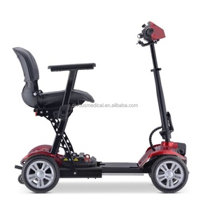 Electric Folding Mobility Scooter 270W 4 Wheel Lithium Battery Elderly <b>Walker</b> Chinese Electric Cars Adults - Product Image 2