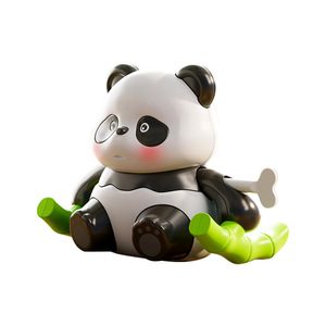 Fun Giant Panda Coil Small Animal <b>Doll</b> Cartoon Walking Cartoon Small Animal Children's <b>Swinging</b> Toy - Product Image 5