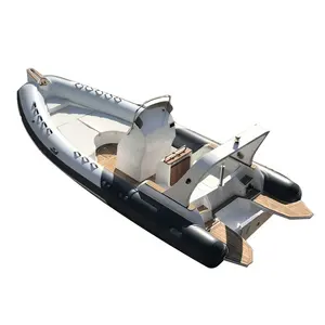 22ft costilla 680 Orca Hypalon rígido de fibra de vidrio barco inflable de casco para la venta - Product Image 1