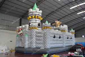 Multiplae Combo Mini Lâu Đài Thương Mại Lâu Đài Bouncy Trượt Playzone Bóng Hồ Bơi Combo Cho Trẻ Em - Product Image 2