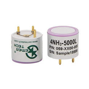 Capteur d'ammoniac Sema Tech série 4 4NH3-5000L, capteur de sécurité électrochimique de haute précision - Product Image 1