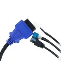 Cable Adaptador de Diagnóstico OBD2 LAN para Tesla ICarsoft E2, Conector de Escáner OBDII EV J1962