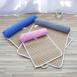 Summer Cooling <b>Mat</b> With Backrest Pillow For Dog Rectangular Pet Bed Hand Wash Polyester Fiber Fill Hebei Origin - Product Image 4