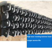 Machine broyeur haute puissance, recyclage des puces de marbre, pour enlever les rochers en or, ensemble complet,