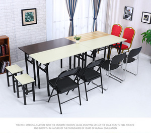 <span class=keywords><strong>Table</strong></span> pliante robuste, bureau portable en bois pour ordinateur portable, idéal pour le bureau, les salles de <span class=keywords><strong>réunion</strong></span>, <span class=keywords><strong>la</strong></span> salle <span class=keywords><strong>à</strong></span> manger, le camping, l'appartement - Product Image 1