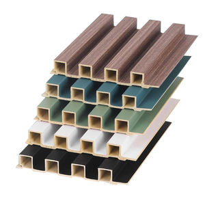 Pannello Murale Scanalato in WPC <span class=keywords><strong>3D</strong></span> in PVC Alternativa al <span class=keywords><strong>Legno</strong></span> <span class=keywords><strong>Pannelli</strong></span> in Plastica per Esterni/Uso Commerciale/Cucina/Palestra in Stile Rustico Cinese per Bambini - Product Image 5