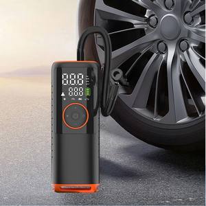 Pompe à air pour voiture Daisheng, 12V, électrique, rechargeable, gonfleur de pneus, monocylindre, débit de 30L/min, affichage numérique LED de la pression - Product Image 1