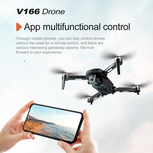 โดรนถ่ายภาพทางอากาศแบบสองแกนความละเอียดสูง พร้อมระบบควบคุมระยะไกลด้วยออปติคอลโฟลว์ ควอดคอปเตอร์ไร้แปรงถ่าน อากาศยานไร้คนขับ - Product Image 2