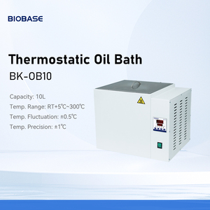 BIOBASE Chine <span class=keywords><strong>Bain</strong></span>-marie thermostaté BK-OB10 10L RT+5°C~300°C <span class=keywords><strong>1500W</strong></span> Chauffe-liquide de paillasse haute température OEM Garantie 1 an S - Product Image 2