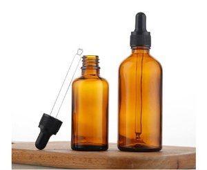 Factory Wholesale Luxury Customized <b>Empty</b> Clear Glass Essential Flower Oil Dropper <b>Bottle</b> with Dropper Cap - Product Image 3