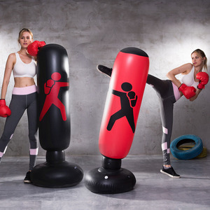 <b>Inflatable</b> Punching Bag 150Cm Free Standing Boxing Fitness For Adults And Children Training Equipment - Product Image 4