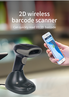 Lecteur de codes-barres 2D filaire haute vitesse USB/RS232 haute performance pour les magasins de détail