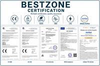 Distributeur automatique BESTZONE intelligent à haute capacité, en acier galvanisé, conforme ADA, 4G LTE, avec SDK multi-paiements et IA