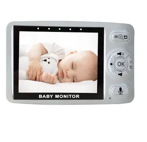 Wireless Baby Monitor dengan 3.5 Inci LCD 2 Way Audio Talk Night Vision Surveillance Keamanan Kamera Babysitter