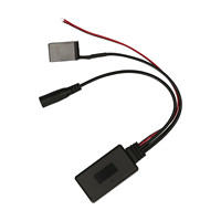 Perangkat CD 6000 BT 5.0 Adaptor Audio Aux Mikrofon Kit Handsfree Pengganti Tegangan Daya 5V untuk Stereo Ford 6000CD