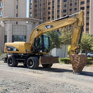 รถขุดล้อยาง CAT M320 มือสอง Caterpillar M320 น้ำหนัก 21 ตัน พร้อมเครื่องยนต์ C4.4 Stage V หัวต่อแบบ Quick Coupler ขาตั้งแบบ Outrigger สำหรับงานถนนในเขตเทศบาล - Product Image 3