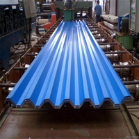 Tôle de Toiture Colorée 0,25 mm Fourniture Usine PPGI/PPGL pour Maison Préfabriquée, Tôle d'Acier Ondulée Galvanisée au Zinc Prélaquée, Tuile de Toiture