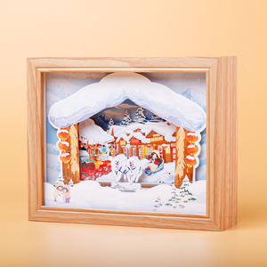Decoración <span class=keywords><strong>de</strong></span> Pared <span class=keywords><strong>de</strong></span> Arte en <span class=keywords><strong>Papel</strong></span> Tallado en 3D <span class=keywords><strong>de</strong></span> Alta Calidad, Superventas - Product Image 2