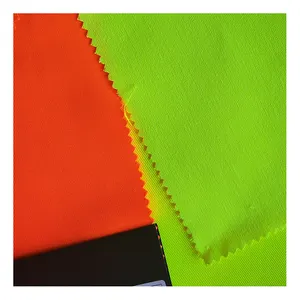 70% Polyester 30% Cotton Hi Vis Waterproof Flame Retardant Fabric For Industry Workwear