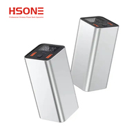 HSONE Pengisi Daya Magnetik Cepat 20W Power Bank Aluminium Alloy untuk MacBook dengan Logo yang Dapat Disesuaikan dan Pengisian Daya Nirkabel 10000mAh