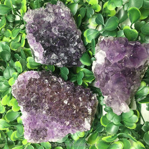Prezzo di fabbrica sfuso cristallo naturale grezzo <span class=keywords><strong>ametista</strong></span> Cluster viola cristallo ruvido <span class=keywords><strong>ametista</strong></span> Geode Cluster per la decorazione - Product Image 4