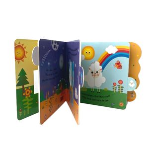 Barato personalizado <span class=keywords><strong>de</strong></span> alta calidad chico bebé historia tarjeta a todo Color inglés Tapa dura niño cartón niños tablero libro impresión - Product Image 5