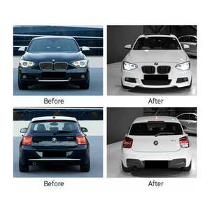 Per <span class=keywords><strong>BMW</strong></span> <span class=keywords><strong>Serie</strong></span> <span class=keywords><strong>1</strong></span> <span class=keywords><strong>F20</strong></span> 2012-2013 Kit Carrozzeria M-Sports di Fabbrica Professionale <span class=keywords><strong>Accessori</strong></span> in Fibra di Carbonio Resistenti ai Graffi Carrozzeria M-Tech - Product Image 3